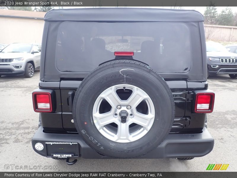 Black / Black 2020 Jeep Wrangler Sport 4x4