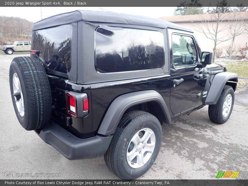 Black / Black 2020 Jeep Wrangler Sport 4x4