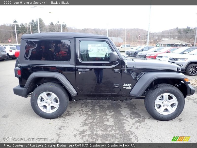 Black / Black 2020 Jeep Wrangler Sport 4x4