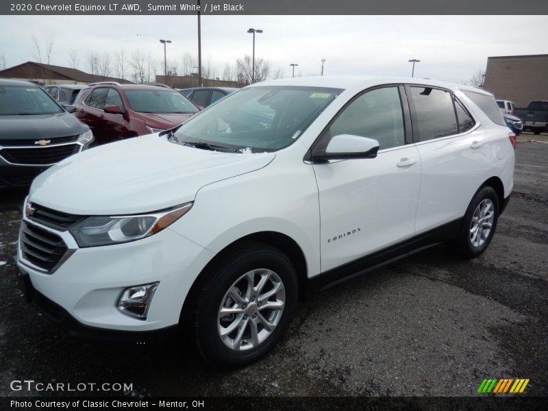 Summit White / Jet Black 2020 Chevrolet Equinox LT AWD