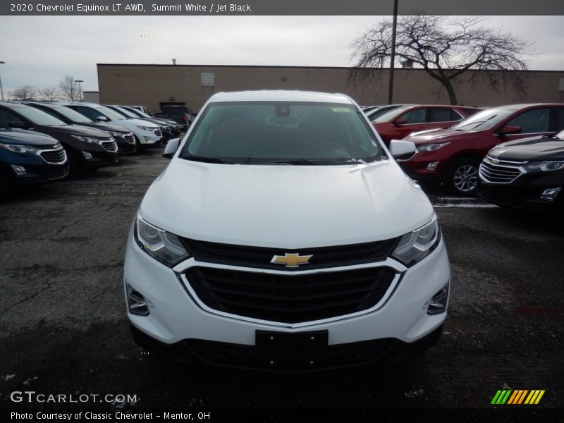 Summit White / Jet Black 2020 Chevrolet Equinox LT AWD