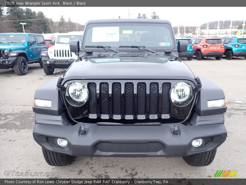 Black / Black 2020 Jeep Wrangler Sport 4x4