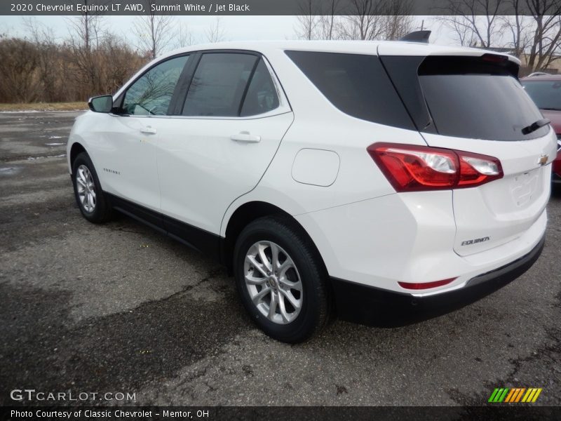 Summit White / Jet Black 2020 Chevrolet Equinox LT AWD