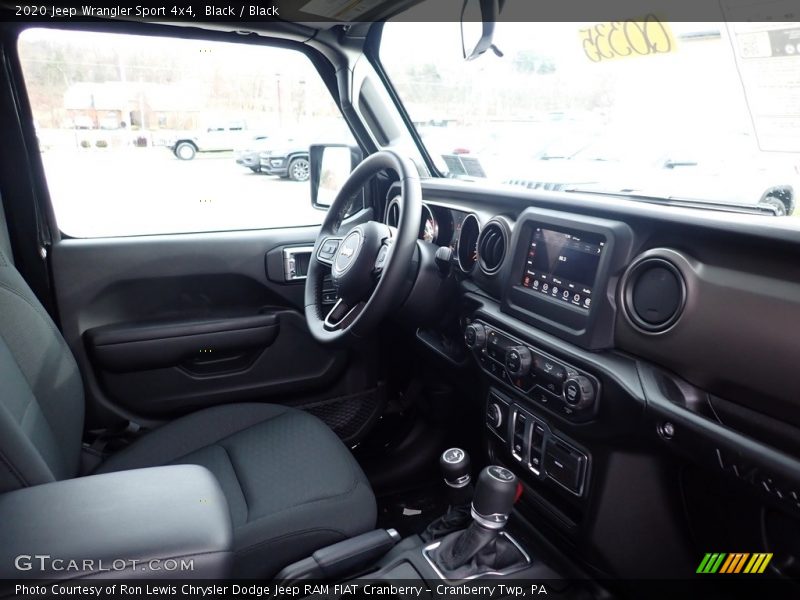 Black / Black 2020 Jeep Wrangler Sport 4x4