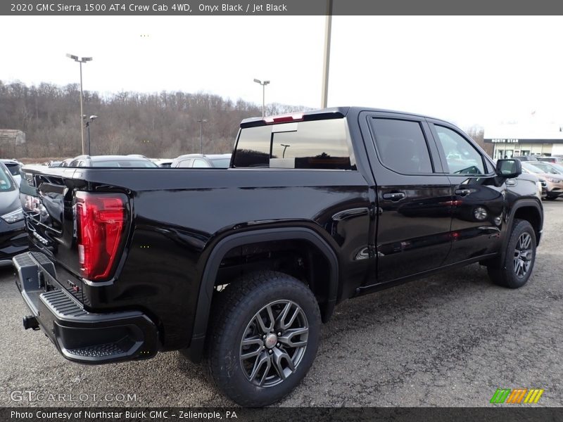 Onyx Black / Jet Black 2020 GMC Sierra 1500 AT4 Crew Cab 4WD