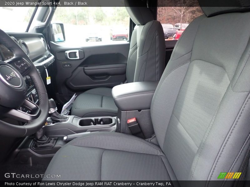Black / Black 2020 Jeep Wrangler Sport 4x4