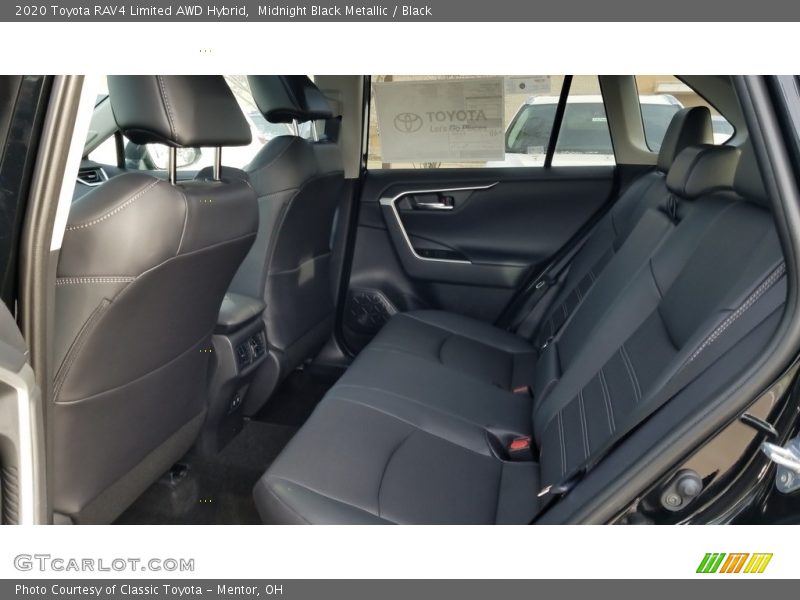 Rear Seat of 2020 RAV4 Limited AWD Hybrid