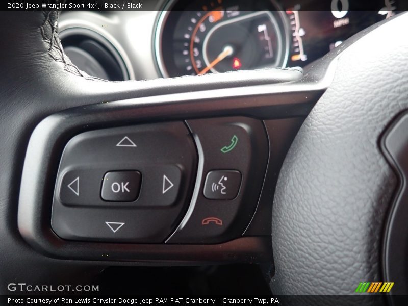 Black / Black 2020 Jeep Wrangler Sport 4x4