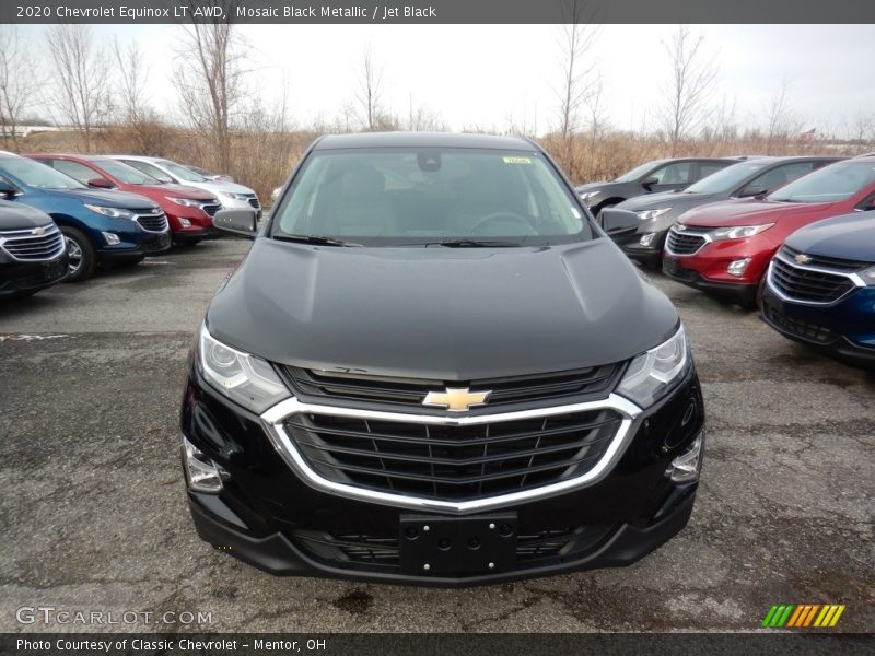Mosaic Black Metallic / Jet Black 2020 Chevrolet Equinox LT AWD