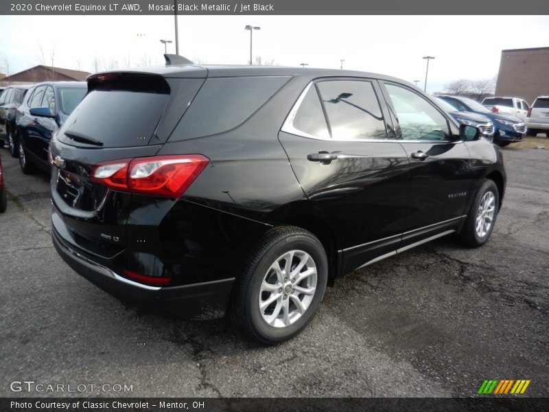 Mosaic Black Metallic / Jet Black 2020 Chevrolet Equinox LT AWD