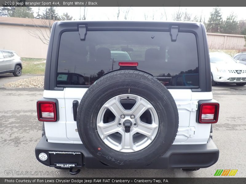 Bright White / Black 2020 Jeep Wrangler Sport 4x4