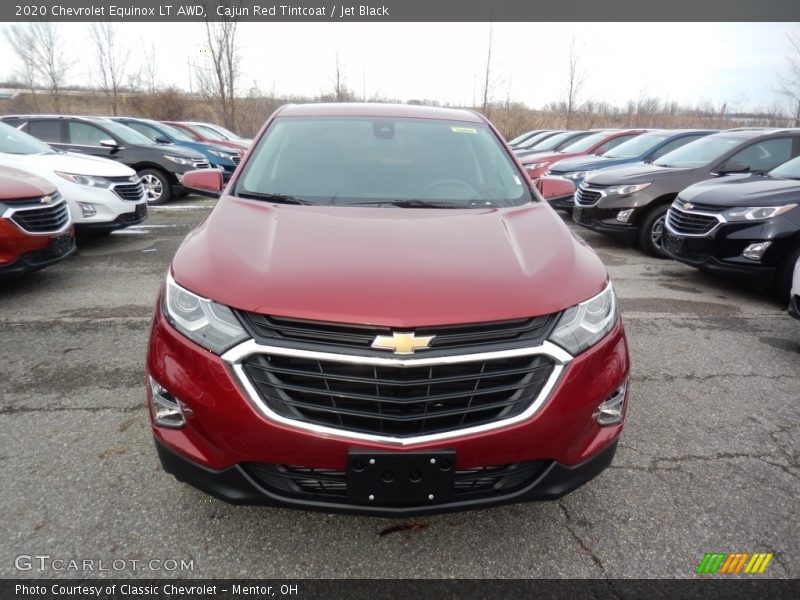 Cajun Red Tintcoat / Jet Black 2020 Chevrolet Equinox LT AWD