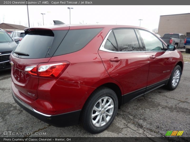 Cajun Red Tintcoat / Jet Black 2020 Chevrolet Equinox LT AWD