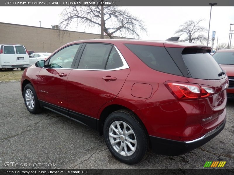 Cajun Red Tintcoat / Jet Black 2020 Chevrolet Equinox LT AWD