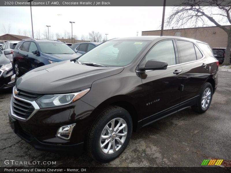 Chocolate Metallic / Jet Black 2020 Chevrolet Equinox LT AWD
