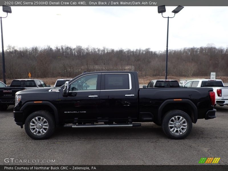 Onyx Black / Dark Walnut/Dark Ash Gray 2020 GMC Sierra 2500HD Denali Crew Cab 4WD