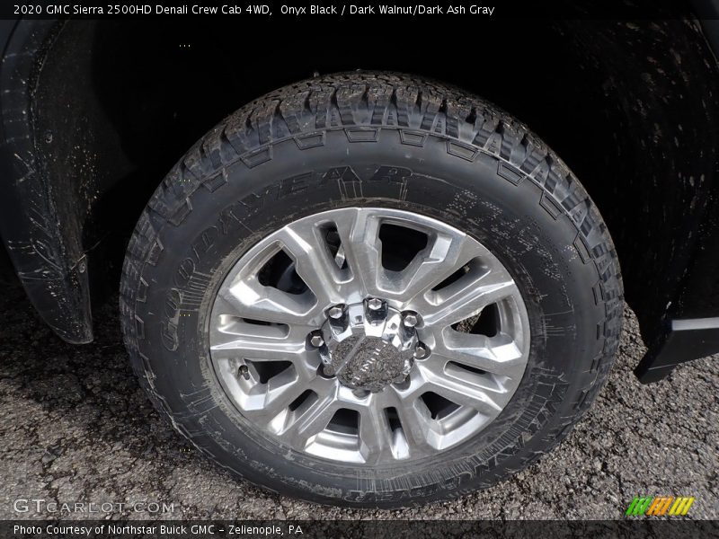Onyx Black / Dark Walnut/Dark Ash Gray 2020 GMC Sierra 2500HD Denali Crew Cab 4WD