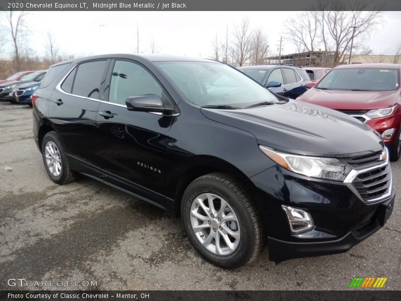 Midnight Blue Metallic / Jet Black 2020 Chevrolet Equinox LT