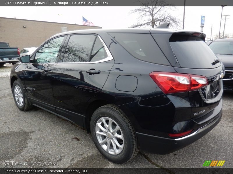 Midnight Blue Metallic / Jet Black 2020 Chevrolet Equinox LT