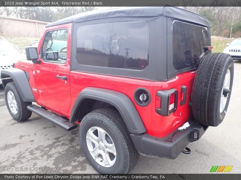 Firecracker Red / Black 2020 Jeep Wrangler Sport 4x4