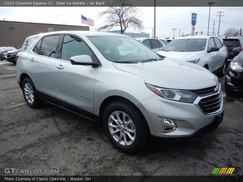 Silver Ice Metallic / Jet Black 2020 Chevrolet Equinox LT