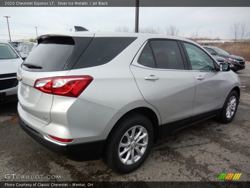 Silver Ice Metallic / Jet Black 2020 Chevrolet Equinox LT