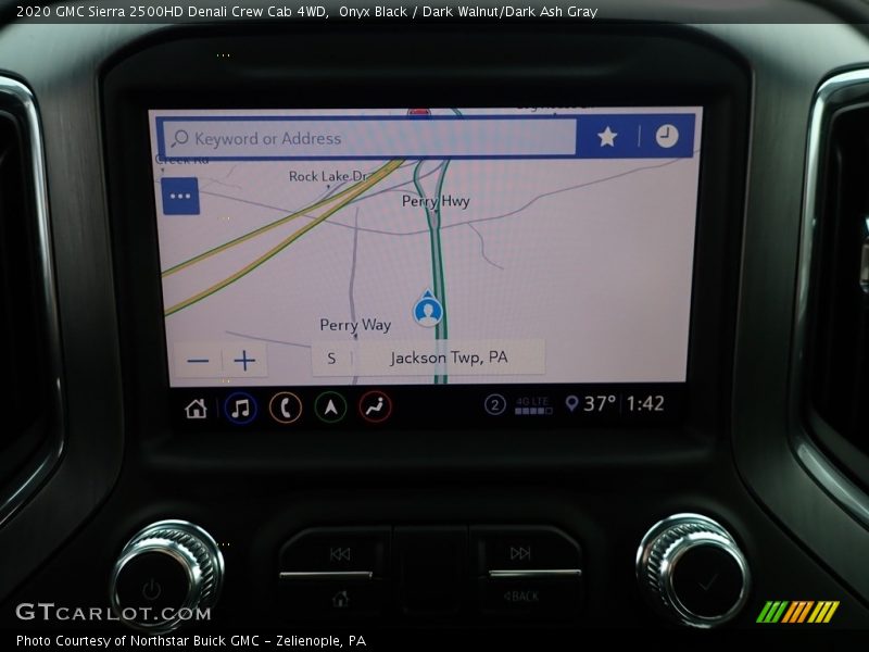 Onyx Black / Dark Walnut/Dark Ash Gray 2020 GMC Sierra 2500HD Denali Crew Cab 4WD