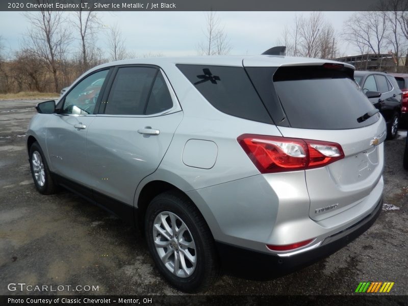 Silver Ice Metallic / Jet Black 2020 Chevrolet Equinox LT