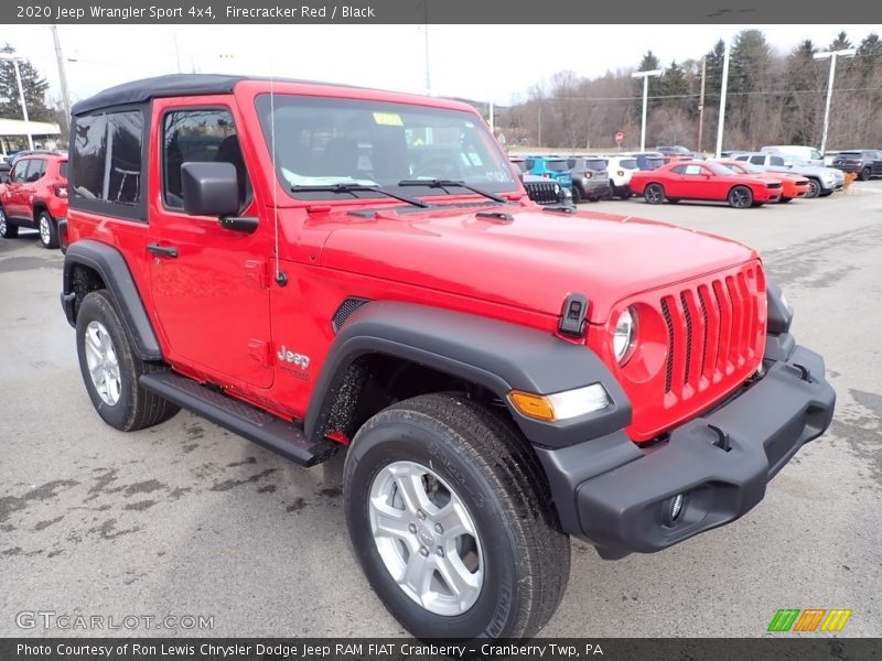 Front 3/4 View of 2020 Wrangler Sport 4x4