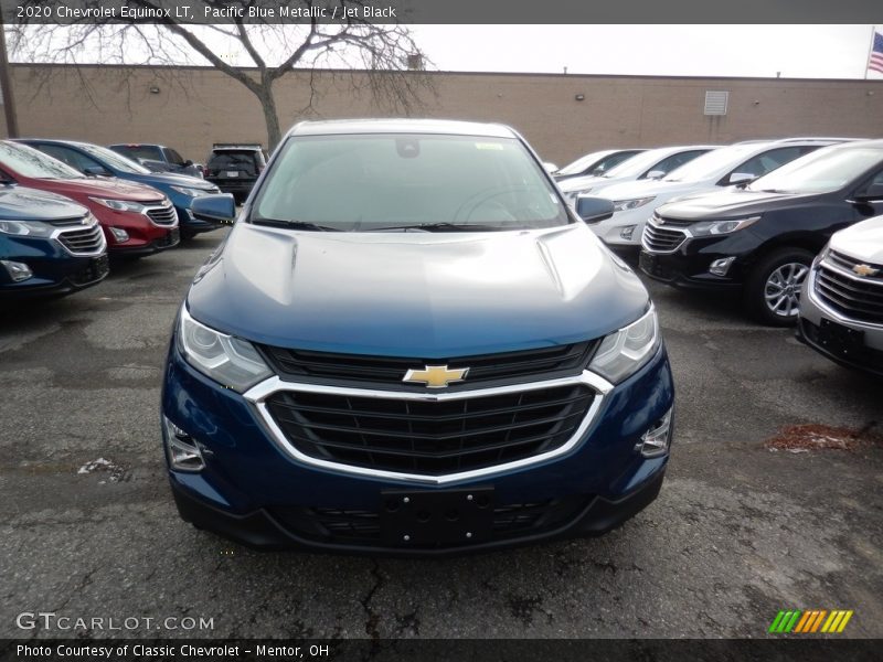 Pacific Blue Metallic / Jet Black 2020 Chevrolet Equinox LT