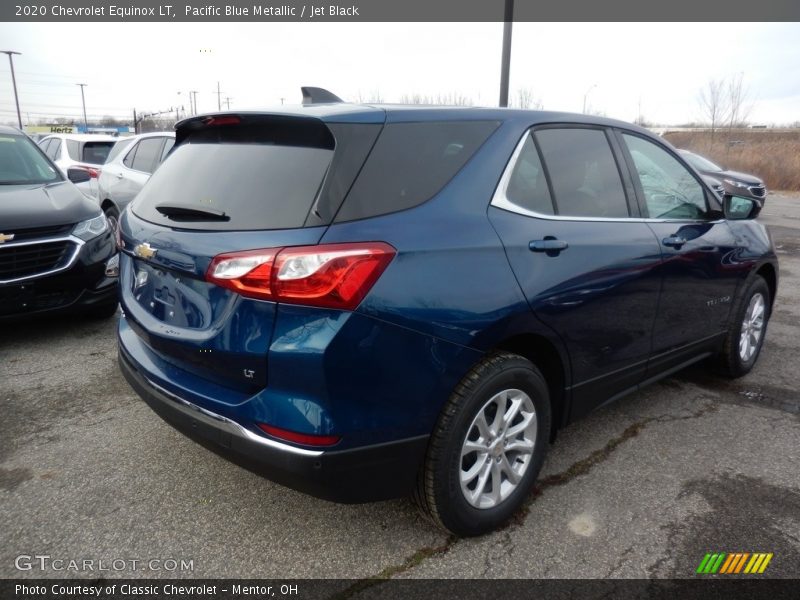 Pacific Blue Metallic / Jet Black 2020 Chevrolet Equinox LT