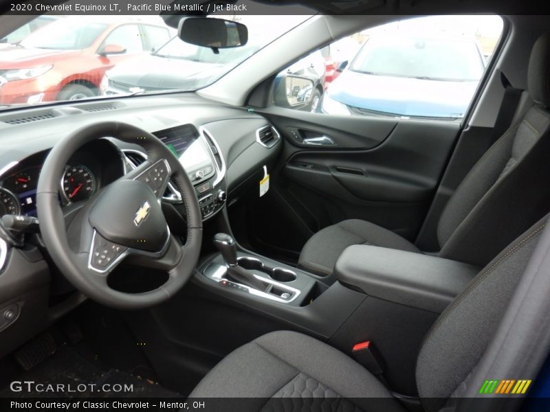 Pacific Blue Metallic / Jet Black 2020 Chevrolet Equinox LT
