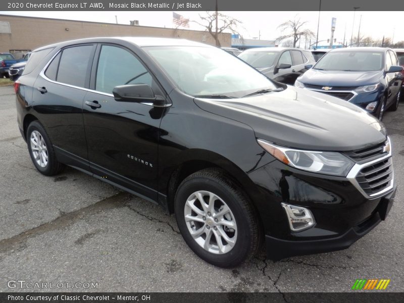 Mosaic Black Metallic / Jet Black 2020 Chevrolet Equinox LT AWD