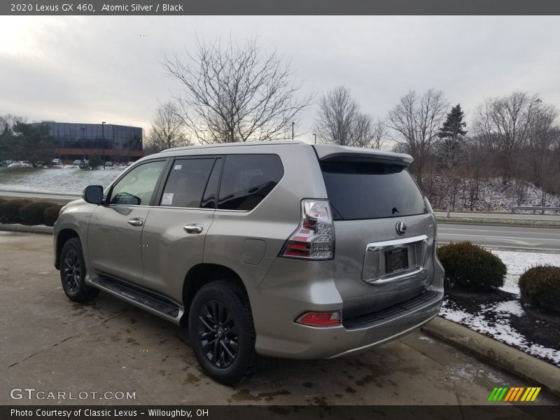 Atomic Silver / Black 2020 Lexus GX 460