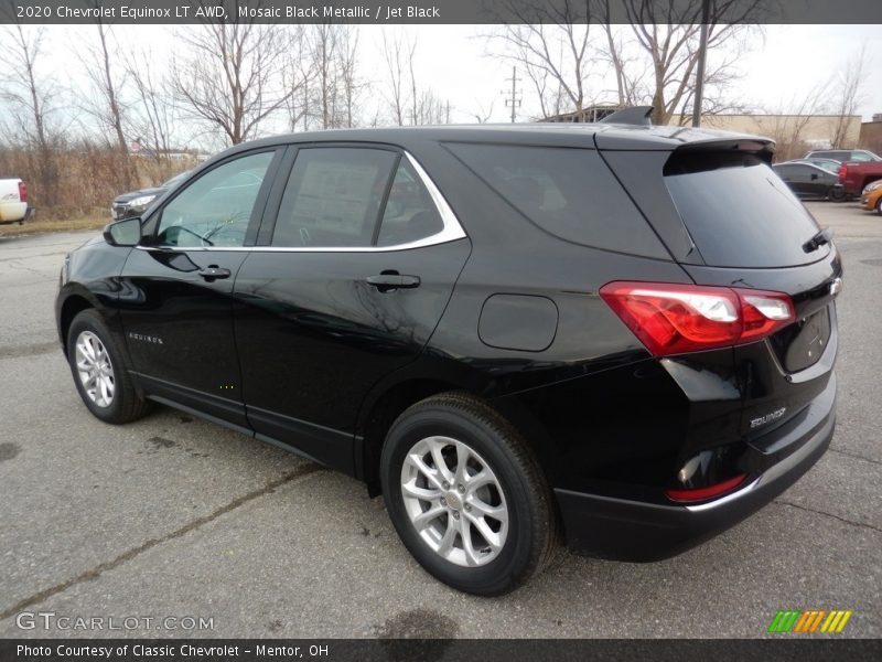 Mosaic Black Metallic / Jet Black 2020 Chevrolet Equinox LT AWD