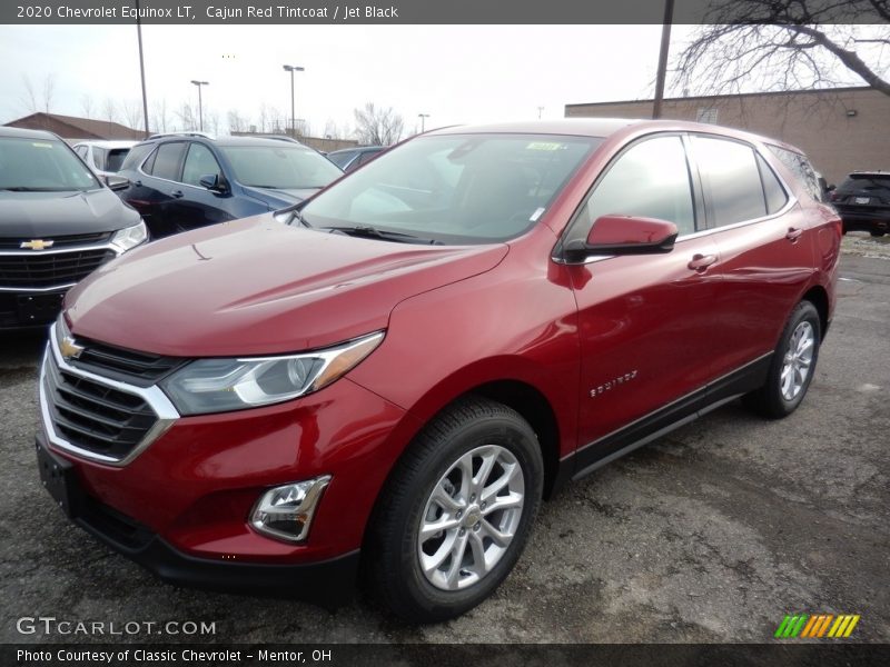 Cajun Red Tintcoat / Jet Black 2020 Chevrolet Equinox LT