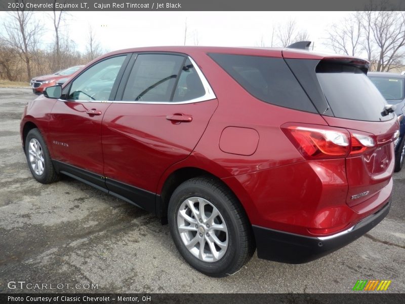 Cajun Red Tintcoat / Jet Black 2020 Chevrolet Equinox LT
