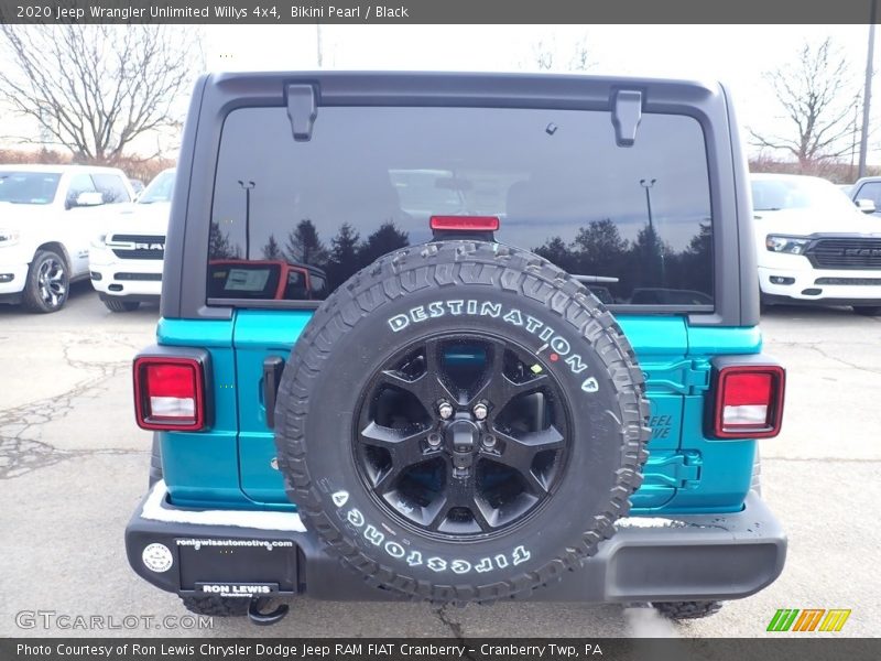 Bikini Pearl / Black 2020 Jeep Wrangler Unlimited Willys 4x4