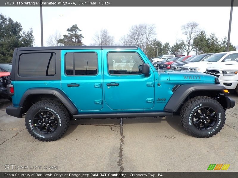  2020 Wrangler Unlimited Willys 4x4 Bikini Pearl