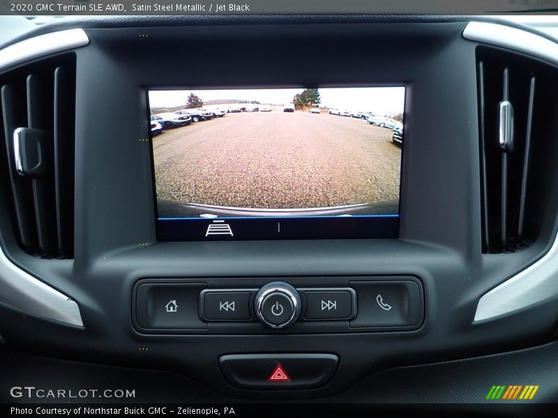 Satin Steel Metallic / Jet Black 2020 GMC Terrain SLE AWD