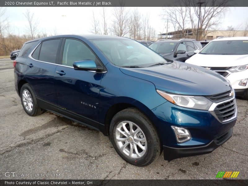 Pacific Blue Metallic / Jet Black 2020 Chevrolet Equinox LT