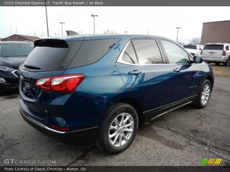 Pacific Blue Metallic / Jet Black 2020 Chevrolet Equinox LT