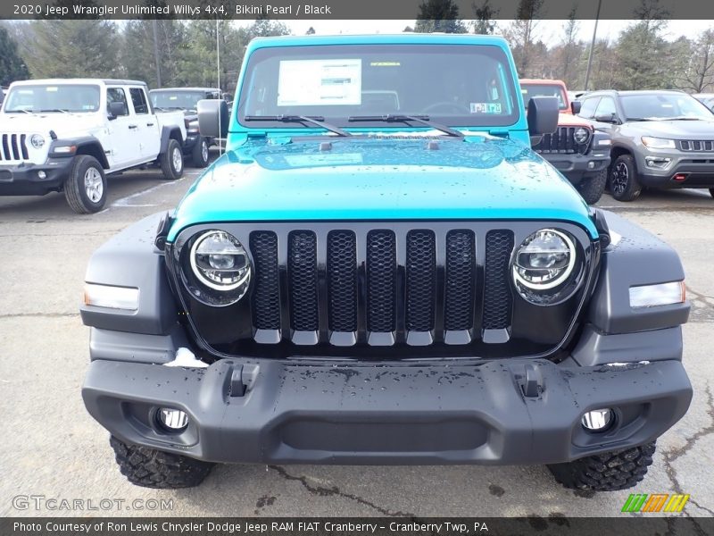 Bikini Pearl / Black 2020 Jeep Wrangler Unlimited Willys 4x4