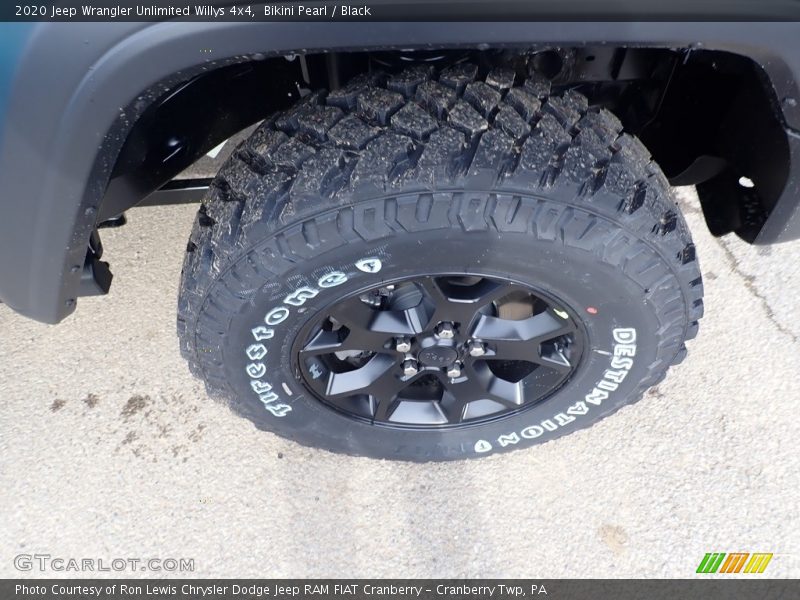 Bikini Pearl / Black 2020 Jeep Wrangler Unlimited Willys 4x4