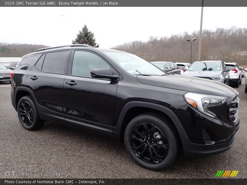 Ebony Twilight Metallic / Jet Black 2020 GMC Terrain SLE AWD