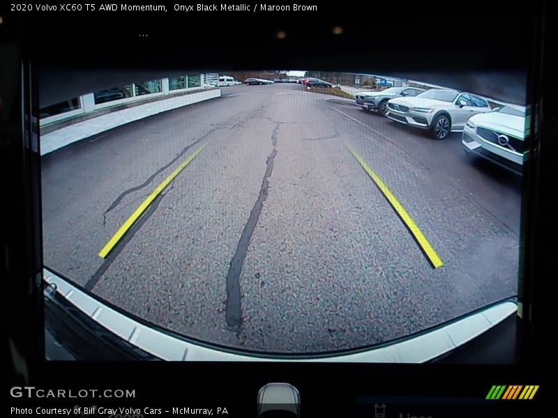 Onyx Black Metallic / Maroon Brown 2020 Volvo XC60 T5 AWD Momentum
