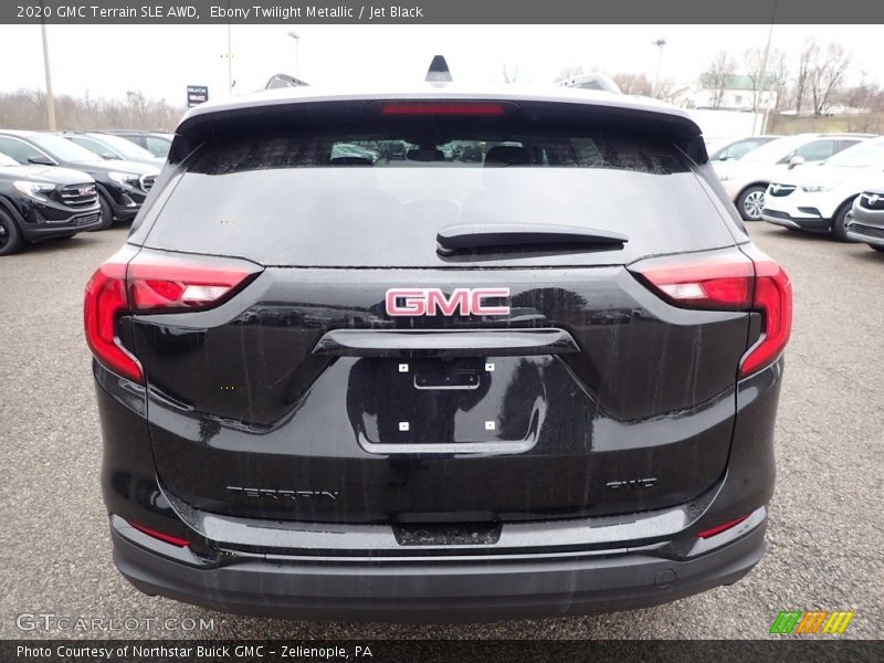 Ebony Twilight Metallic / Jet Black 2020 GMC Terrain SLE AWD