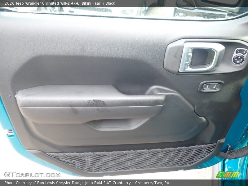 Bikini Pearl / Black 2020 Jeep Wrangler Unlimited Willys 4x4