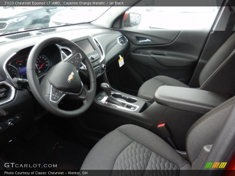 Cayenne Orange Metallic / Jet Black 2020 Chevrolet Equinox LT AWD
