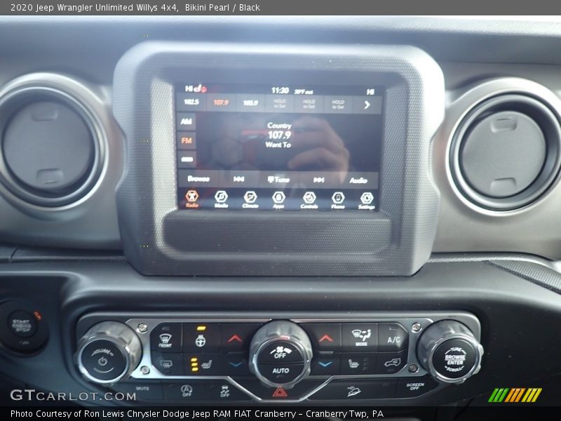 Bikini Pearl / Black 2020 Jeep Wrangler Unlimited Willys 4x4